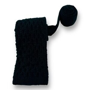 Vintage Courchevel Green Pure Wool Italy Neck Tie Mens Size 3.25"W 54"L